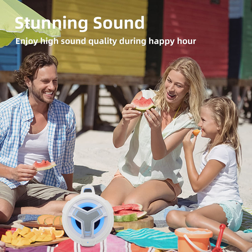 Waterproof Bluetooth shower speaker by craques with high sound quality for outdoor use