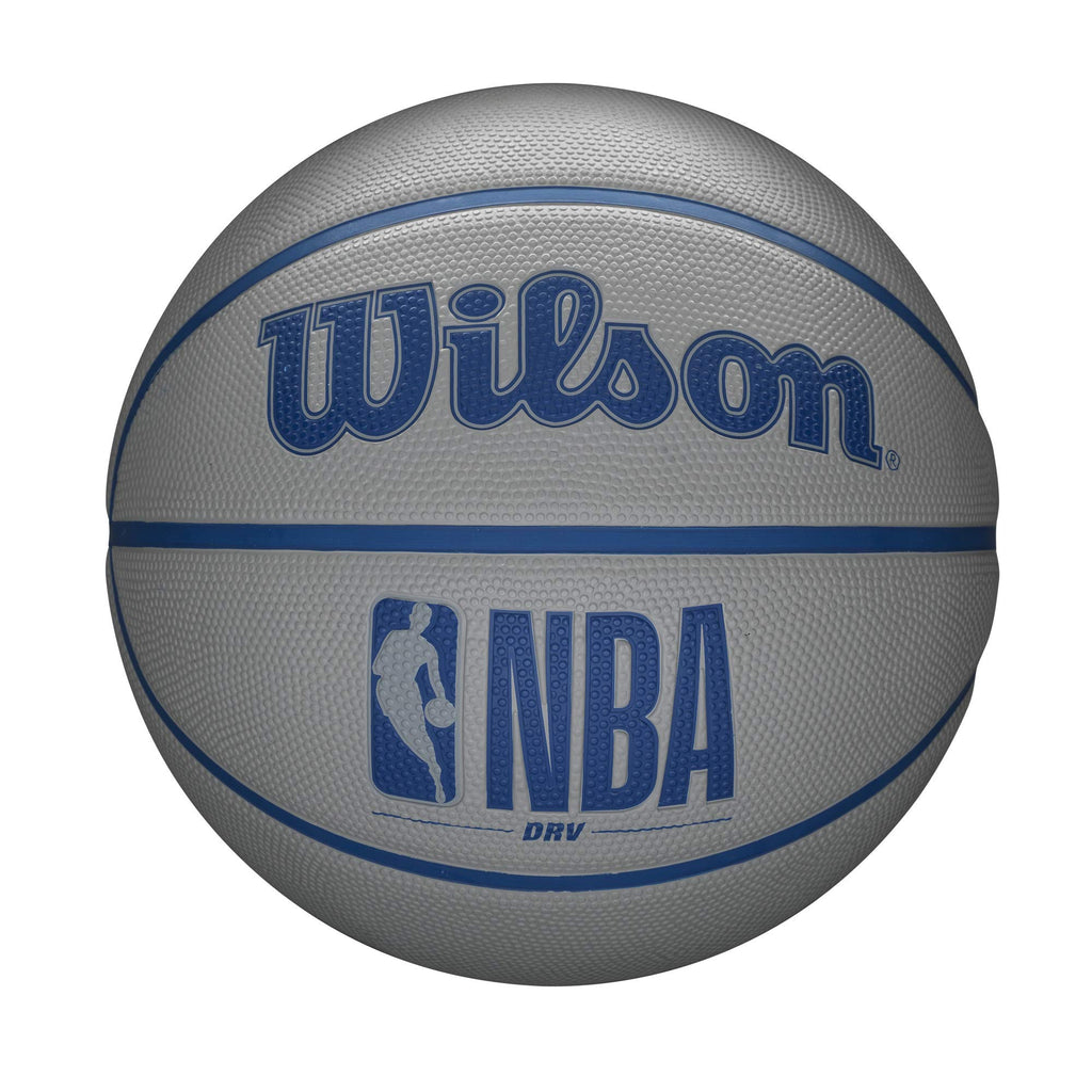 Wilson NBA Basketball by Craques – Durable Outdoor Ball - Size 7 - 29.5’’ / Grey / DRV