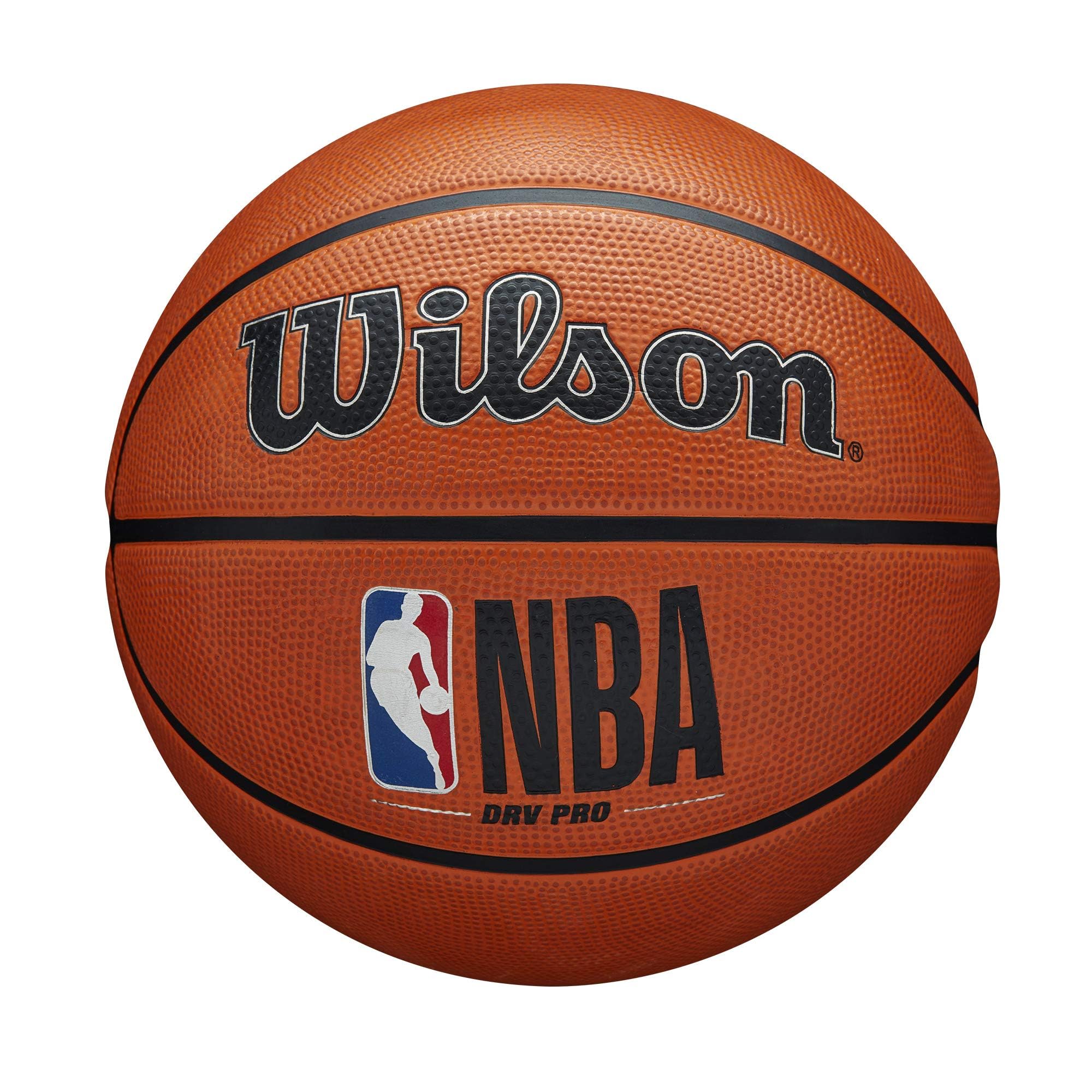Wilson NBA Basketball by Craques – Durable Outdoor Ball - Size 6 - 28.5’’ / Brown / DRV Pro