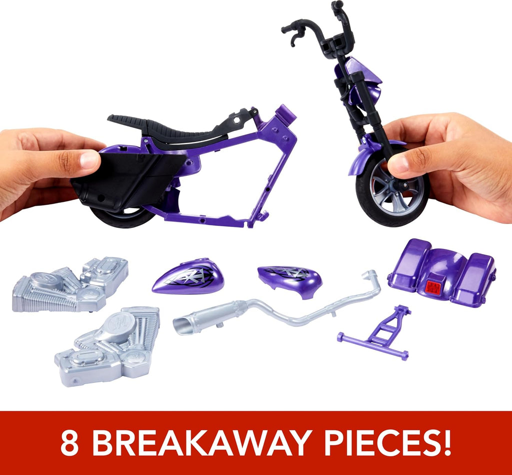 Craques WWE Undertaker Action Figure Set with Motorcycle