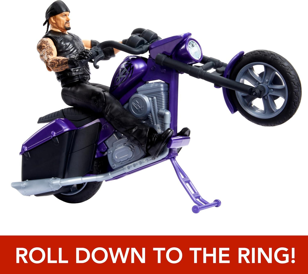 Craques WWE Undertaker Action Figure Set with Motorcycle