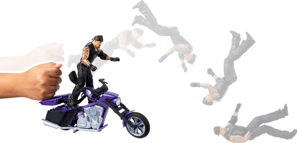 Craques WWE Undertaker Action Figure Set with Motorcycle