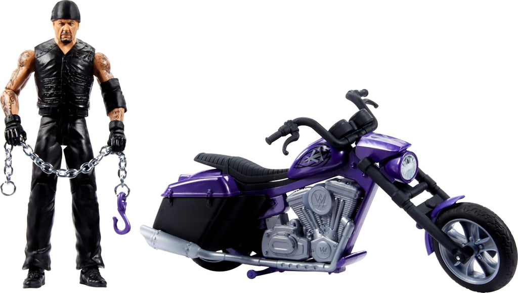 Craques WWE Undertaker Action Figure Set with Motorcycle