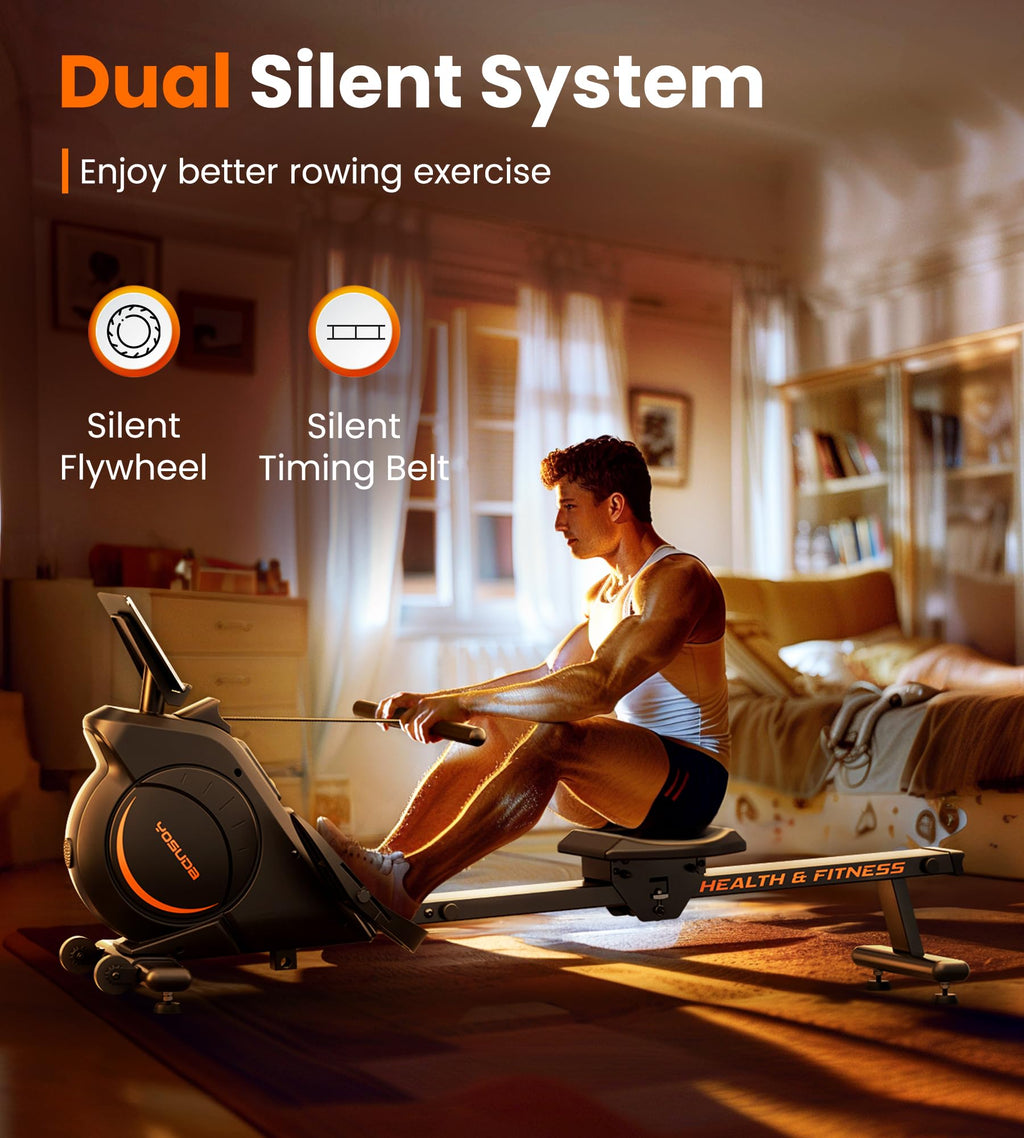 Craques YOSUDA Magnetic Rowing Machine for Full Body Workout