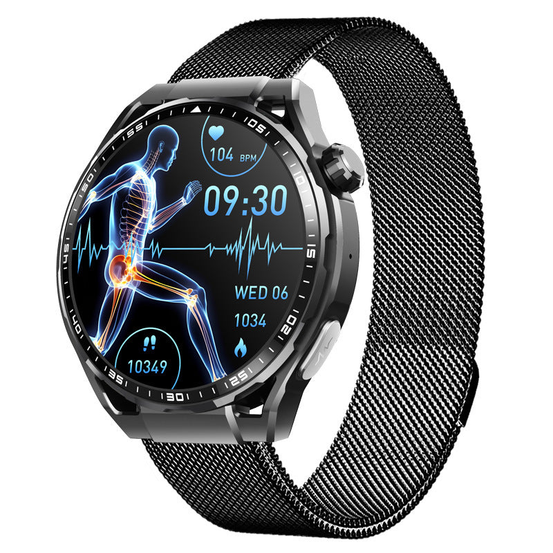 Sports Smart Health Watch Touch Waterproof - Black Milan