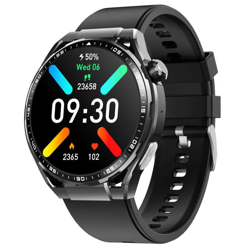 Sports Smart Health Watch Touch Waterproof - Black Glue