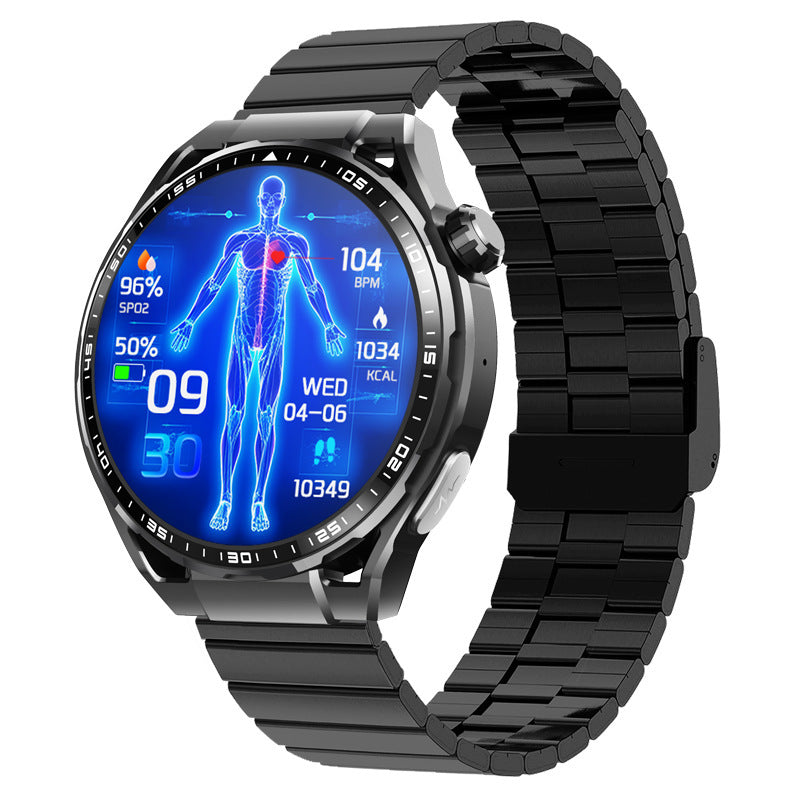 Sports Smart Health Watch Touch Waterproof - Black Bamboo Joint