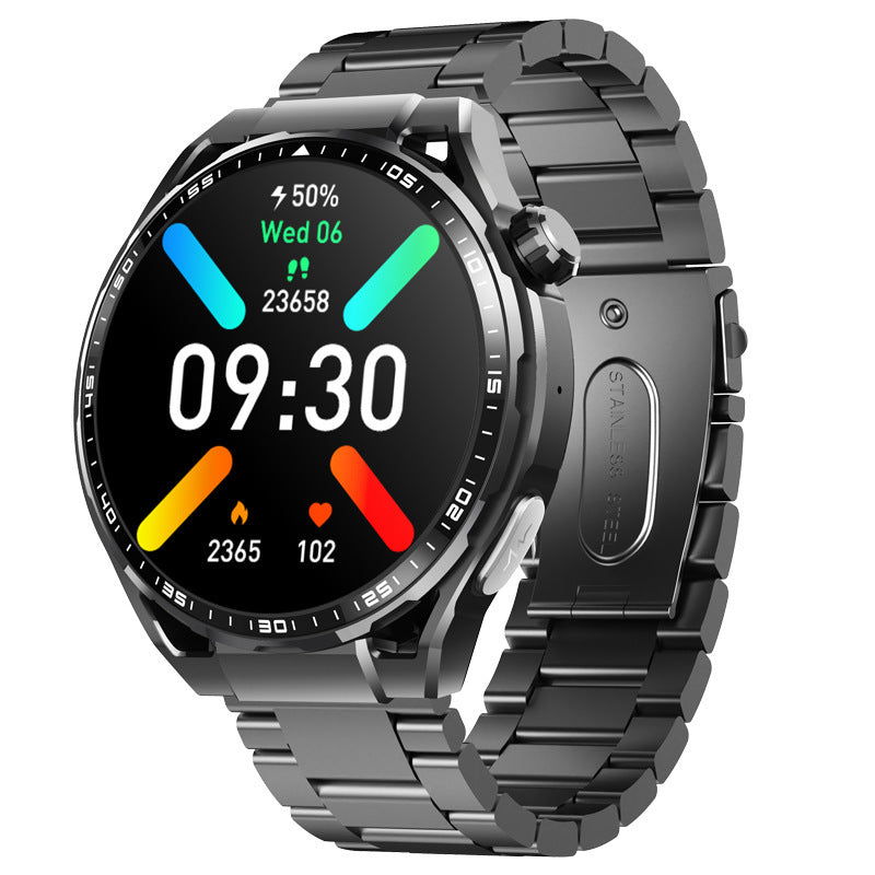Sports Smart Health Watch Touch Waterproof - Black Three Plants